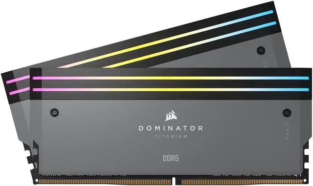Alt view image 4 of 13 - CORSAIR Dominator Titanium 32GB (2 x 16GB) DDR5 6000 (PC5 48000) Desktop Memory Model CMP32GX5M2B6000Z30