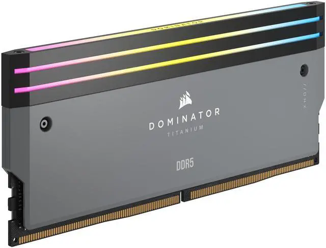 Alt view image 6 of 13 - CORSAIR Dominator Titanium 32GB (2 x 16GB) DDR5 6000 (PC5 48000) Desktop Memory Model CMP32GX5M2B6000Z30
