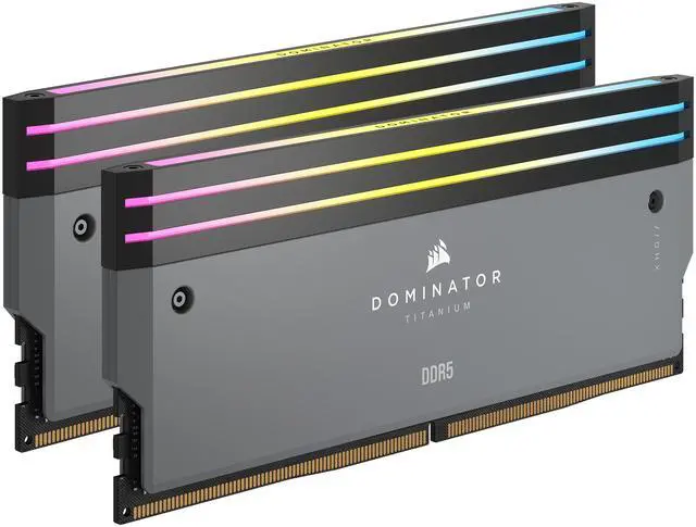 Alt view image 7 of 13 - CORSAIR Dominator Titanium 32GB (2 x 16GB) DDR5 6000 (PC5 48000) Desktop Memory Model CMP32GX5M2B6000Z30