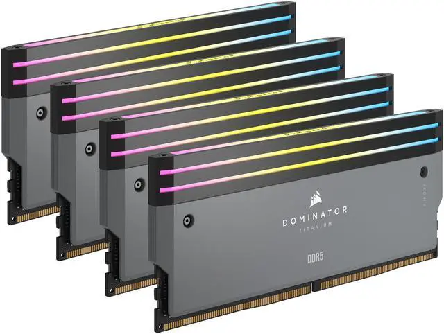 Alt view image 8 of 13 - CORSAIR Dominator Titanium 32GB (2 x 16GB) DDR5 6000 (PC5 48000) Desktop Memory Model CMP32GX5M2B6000Z30