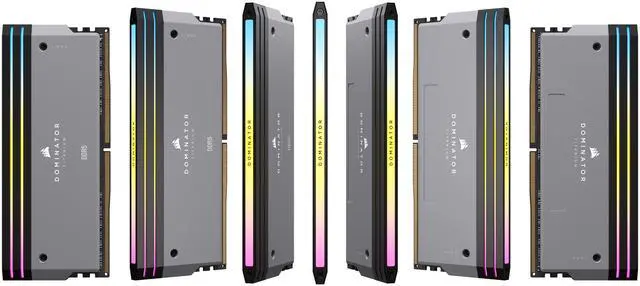 Alt view image 10 of 13 - CORSAIR Dominator Titanium 32GB (2 x 16GB) DDR5 6000 (PC5 48000) Desktop Memory Model CMP32GX5M2B6000Z30