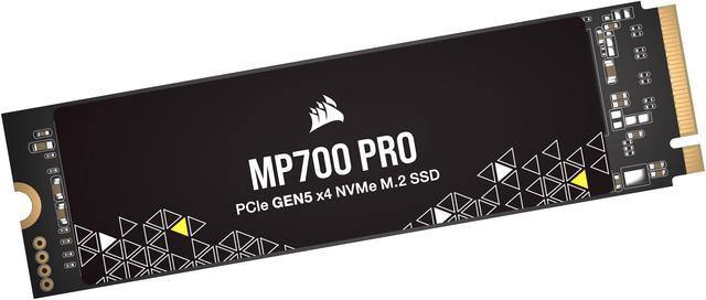 Alt view image 4 of 6 - CORSAIR MP700 PRO 1TB PCIe Gen5 x4 NVMe  2.0 M.2 SSD CSSD-F1000GBMP700PNH – High-Density TLC NAND – M.2 2280 – DirectStorage Compatible – Up to 12,400MB/sec