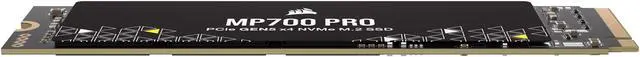 Alt view image 6 of 6 - CORSAIR MP700 PRO 1TB PCIe Gen5 x4 NVMe  2.0 M.2 SSD CSSD-F1000GBMP700PNH – High-Density TLC NAND – M.2 2280 – DirectStorage Compatible – Up to 12,400MB/sec