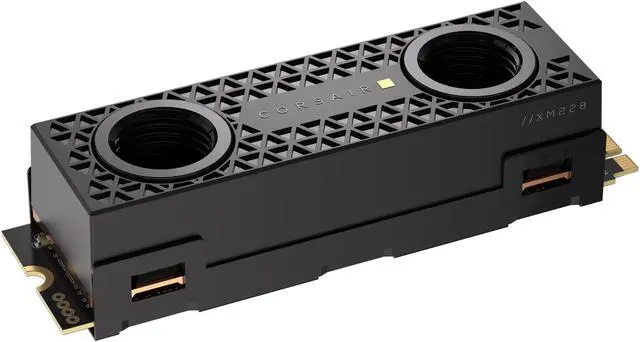 Alt view image 4 of 6 - Corsair MP700 PRO SE Hydro X Series M.2 2280 2TB PCI-Express 5.0 x4 High-density 3D TLC NAND Internal Solid State Drive Up to 14000 MB/sec (SSD) CSSD-F2000GBMP700PHXS