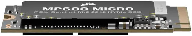 Alt view image 4 of 11 - Corsair MP600 MICRO M.2 2242 key M, single sided 2TB PCIe Gen 4.0 x4 3D NAND TLC CSSD-F2000GBMP600MCR2