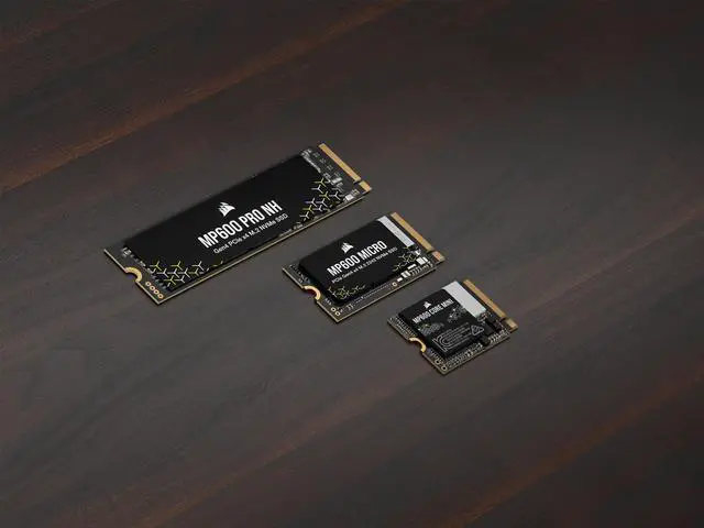 Alt view image 11 of 11 - Corsair MP600 MICRO M.2 2242 key M, single sided 2TB PCIe Gen 4.0 x4 3D NAND TLC CSSD-F2000GBMP600MCR2