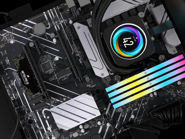 Alt view image 10 of 19 - Corsair MP700 PRO SE M.2 2280 4TB PCI-Express 5.0 x4 3D TLC Internal Solid State Drive Up to 14000 MB/sec (SSD) CSSD-F4000GBMP700PNHS