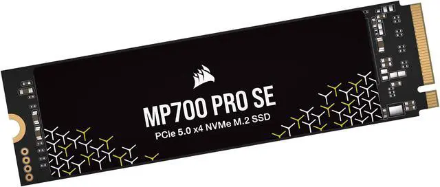 Alt view image 3 of 19 - Corsair MP700 PRO SE M.2 2280 4TB PCI-Express 5.0 x4 3D TLC Internal Solid State Drive Up to 14000 MB/sec (SSD) CSSD-F4000GBMP700PNHS