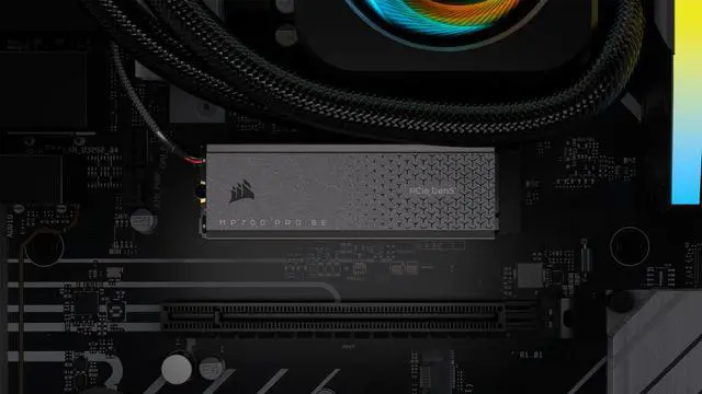 Alt view image 18 of 20 - Corsair MP700 PRO SE M.2 2280 2TB PCI-Express 5.0 x4 3D TLC Internal Solid State Drive (SSD) CSSD-F2000GBMP700PROS