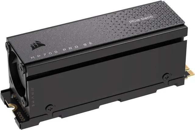 Alt view image 3 of 20 - Corsair MP700 PRO SE M.2 2280 2TB PCI-Express 5.0 x4 3D TLC Internal Solid State Drive (SSD) CSSD-F2000GBMP700PROS