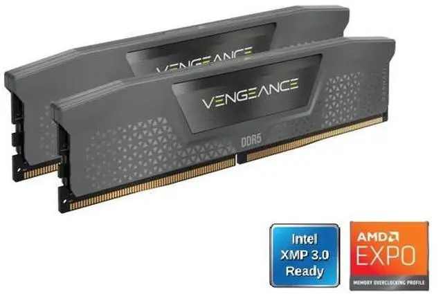 Main image of CORSAIR Vengeance 32GB (2 x 16GB) 288-Pin PC RAM DDR5 6400 (PC5 51200) Desktop Memory Model CMK32GX5M2B6400Z36