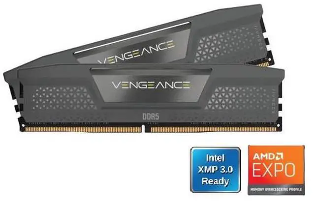 Alt view image 2 of 2 - CORSAIR Vengeance 32GB (2 x 16GB) 288-Pin PC RAM DDR5 6400 (PC5 51200) Desktop Memory Model CMK32GX5M2B6400Z36
