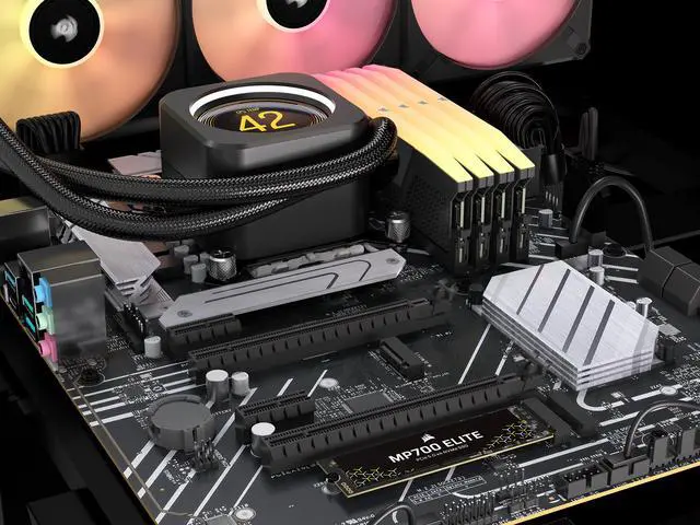 Alt view image 10 of 20 - Corsair MP700 Elite M.2 2280 2TB PCI-Express 5.0 x4 3D TLC Internal Solid State Drive (SSD) Up to 10000 MB/s CSSD-F2000GBMP700ENH