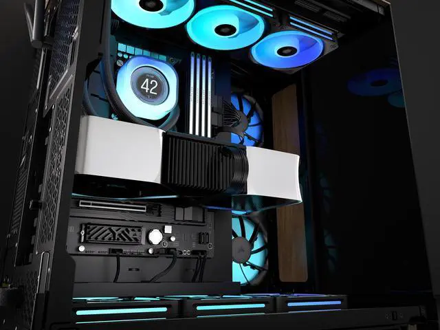 Alt view image 10 of 20 - Corsair MP700 Elite M.2 2280 2TB PCI-Express 5.0 x4 3D TLC Internal Solid State Drive (SSD) Up to 10000 MB/s CSSD-F2000GBMP700EHS