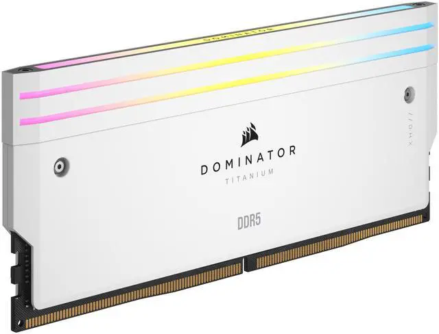 Alt view image 3 of 10 - CORSAIR Dominator Titanium 64GB (2 x 32GB) DDR5 6000 (PC5 48000) Desktop Memory Model CMP64GX5M2B6000Z30W