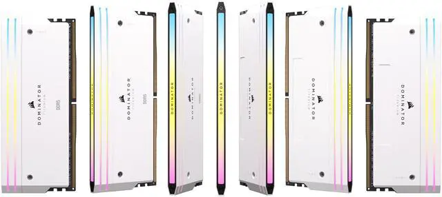 Alt view image 6 of 10 - CORSAIR Dominator Titanium 64GB (2 x 32GB) DDR5 6000 (PC5 48000) Desktop Memory Model CMP64GX5M2B6000Z30W
