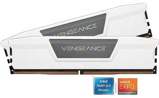 Main image of CORSAIR Vengeance 32GB (2 x 16GB) 288-Pin PC RAM DDR5 6400 (PC5 51200) Desktop Memory Model CMK32GX5M2B6400Z36W