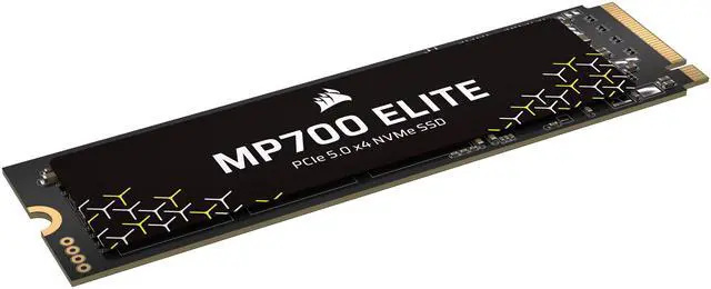 Alt view image 4 of 12 - Corsair MP700 ELITE M.2 2280 4TB PCI-Express 5.0 x4 3D TLC Internal Solid State Drive (SSD) CSSD-F4000GBMP700ENH