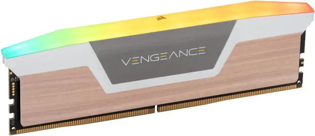 Alt view image 3 of 4 - CORSAIR Vengeance RGB 32GB (2 x 16GB) 288-Pin PC RAM DDR5 6000 (PC5 48000) Desktop Memory Model CMH32GX5M2E6000Z36WGWL - Gigabyte Wood