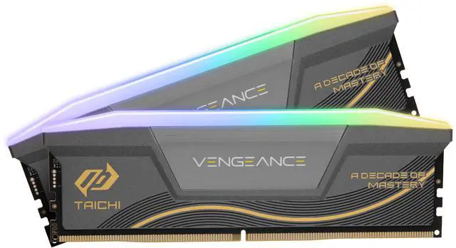 CORSAIR Vengeance RGB 32GB (2 x 16GB) 288-Pin PC RAM DDR5 6000