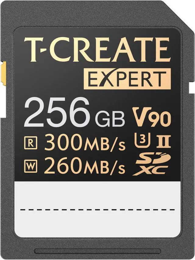 Main image of Team Group 256GB Expert SD Card UHS-II / U3 / V90 Read/Write Speed Up to 300/260MB/s (TTCSDX256GIIV9001)