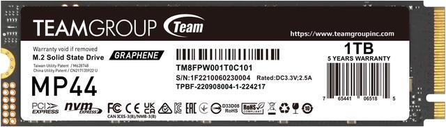 Team Group MP44 M.2 2280 1TB PCIe 4.0 x4 with NVMe Laptop