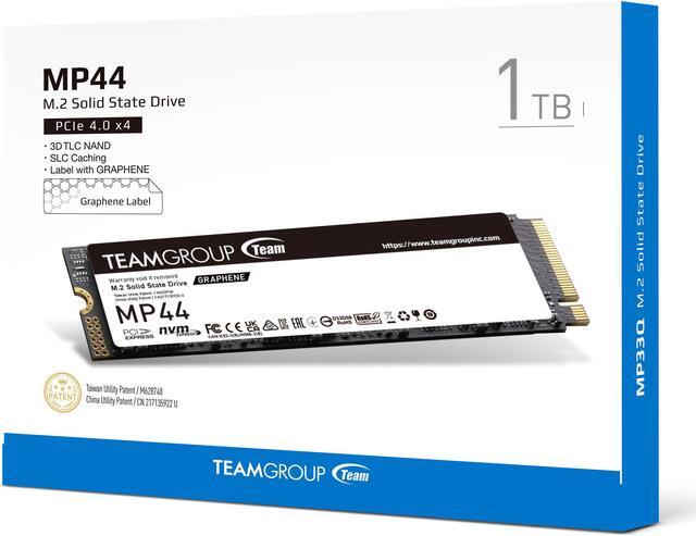 Alt view image 5 of 4 - Team Group MP44 M.2 2280 1TB PCIe 4.0 x4 with NVMe Laptop & Desktop & NUC & NAS Internal Solid State Drive (SSD), (R/W Speed up to 7,400/6,500MB/s) TM8FPW001T0C101