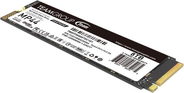 Alt view image 4 of 4 - Team Group MP44 M.2 2280 8TB PCIe 4.0 x4 with NVMe Laptop & Desktop & NUC & NAS Internal Solid State Drive (SSD), (R/W Speed up to 7,400/6,000MB/s) TM8FPW008T0C101