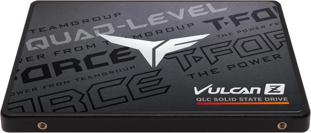 Alt view image 3 of 4 - Team Group T-FORCE VULCAN Z 2.5" 2TB SATA III 3D NAND Internal Solid State Drive (SSD) T253TY002T0C101