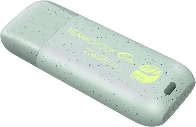 Main image of TEAM 256GB C175 ECO USB 3.2 Gen 1 Net-Zero Flash Drive, Speed Up to 100MB/s (TC175ECO3256GG01)