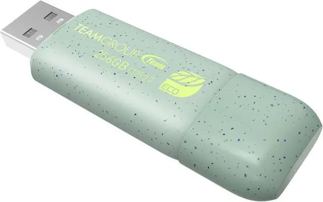 Alt view image 2 of 4 - TEAM 256GB C175 ECO USB 3.2 Gen 1 Net-Zero Flash Drive, Speed Up to 100MB/s (TC175ECO3256GG01)