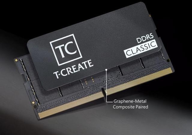 Alt view image 5 of 4 - Team T-CREATE CLASSIC 32GB (2 x 16GB) 262-Pin DDR5 SO-DIMM DDR5 5600 (PC5 44800) Laptop Memory Model CTCCD532G5600HC46ADC-S01