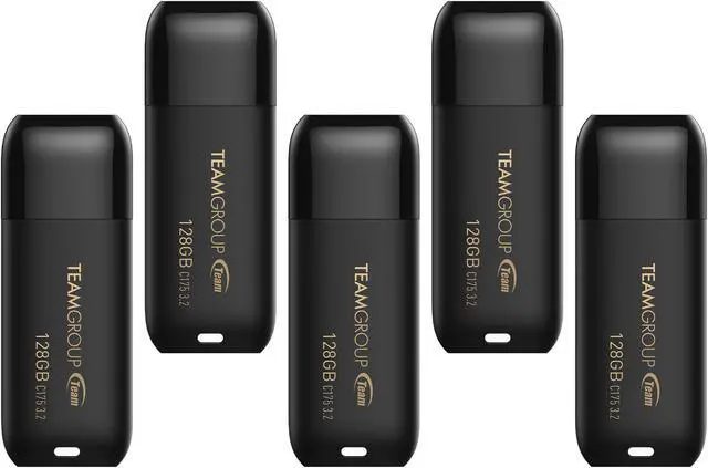 Main image of TEAM 640GB(128GB x 5) C175 USB 3.2 Gen 1 Flash Drive, Speed Up to 100MB/s (TC1753N128GB21)