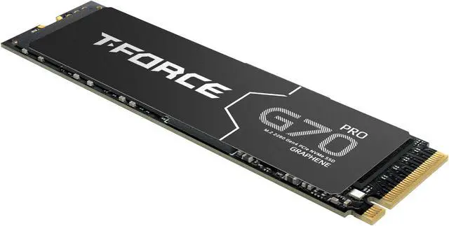 Alt view image 4 of 4 - Team Group T-FORCE G70 PRO Graphene M.2 2280 2TB PCIe 4.0 x4 with NVMe 1.4 TLC Internal Solid State Drive (SSD) TM8FFH002T0C129