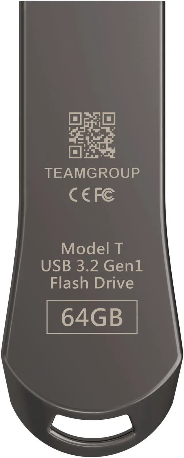 Alt view image 3 of 6 - Team Group 64GB Model T USB 3.2 Gen1 Flash Drive, Speed Up to 100MB/s (TMODELT364GF01)