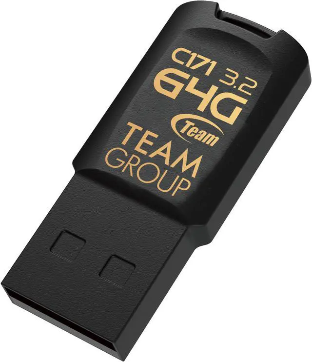 Alt view image 2 of 3 - TEAM 64GB C171 USB 3.2 Gen 1 Flash Drive, Speed Up to 100MB/s (TC171364GB01)