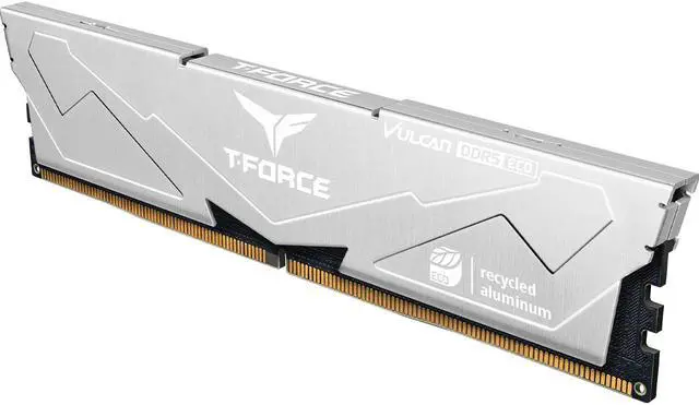 Alt view image 4 of 5 - Team T-Force Vulcan ECO 32GB (2 x 16GB) 288-Pin PC RAM DDR5 6000 (PC5 48000) Desktop Memory Model FLESD532G6000HC30DC01