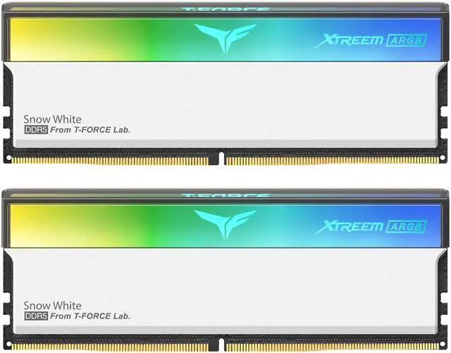 Main image of Team XTREEM RGB 32GB (2 x 16GB) 288-Pin PC RAM DDR5 7200 (PC5 57600) Memory Model FFAD532G7200HC34ADC01
