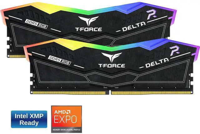Main image of Team Group 16GB (2 x 8GB) 288-Pin PC RAM DDR5 6000 (PC5 48000) Memory Model FF3D516G6000HC38ADC01