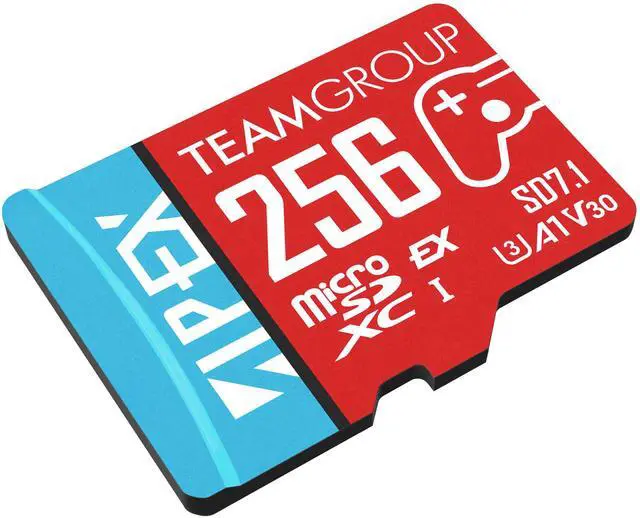 Alt view image 2 of 3 - Team Group microSD Express Card – 256GB for Nintendo Switch 2, Steam Deck, and ROG Ally (TAPMSDE256GIV30A102)