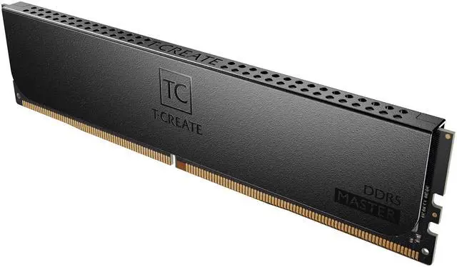 Alt view image 3 of 6 - Team T-Create Master 192GB (8 x 24GB) ECC Registered DDR5 6000 (PC5 48000) Server Memory Model MASTER DDR5 WORKSTATION MEMORY BLACK