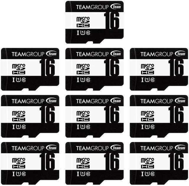 Main image of Team 16GB microSDHC Memory Card with Adapter Model TUSDH16GCL10U78