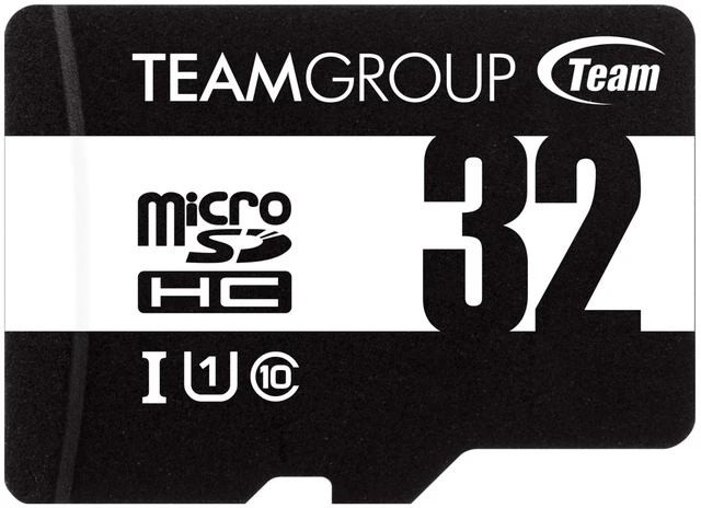 Alt view image 2 of 3 - Team 32GB microSDHC Memory Card with Adapter Model TUSDH32GCL10U77