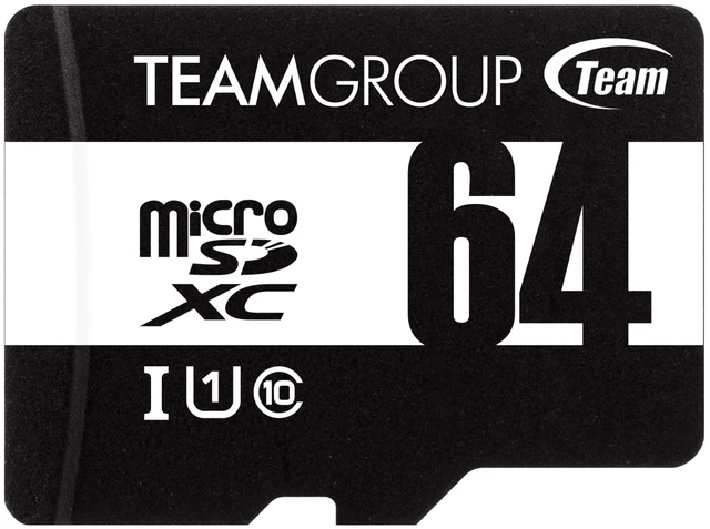 Alt view image 2 of 3 - Team 64GB microSDXC Memory Card with Adapter Model TUSDX64GCL10U76