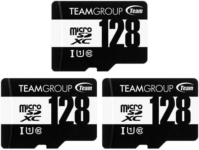 Main image of Team 128GB microSDXC Memory Card with Adapter Model TUSDX128GCL10U76
