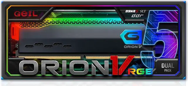 Alt view image 3 of 3 - GeIL ORION RGB 32GB (2 x 16GB) 288-Pin PC RAM DDR5 8000 (PC5 64000) Desktop Memory Model GVSR532GB8000C38ADC