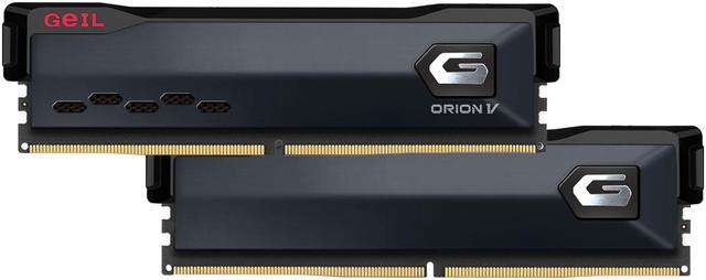 GeIL ORION RGB 32GB (2 x 16GB) 288-Pin PC RAM DDR5 6400 (PC5 51200) Desktop  Memory Model GVG532GB6400C38ADC