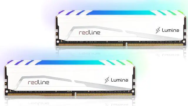 Main image of Mushkin Enhanced Redline Lumina RGB 32GB (2 x 16GB) 288-Pin PC RAM DDR5 6400 (PC5 51200) Desktop Memory Model MLB5C640BGGP16GX2