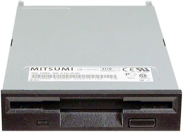 Main image of MITSUMI Black 1.44MB 3.5" Internal Floppy Drive Model D359M3D/D359M3B - OEM