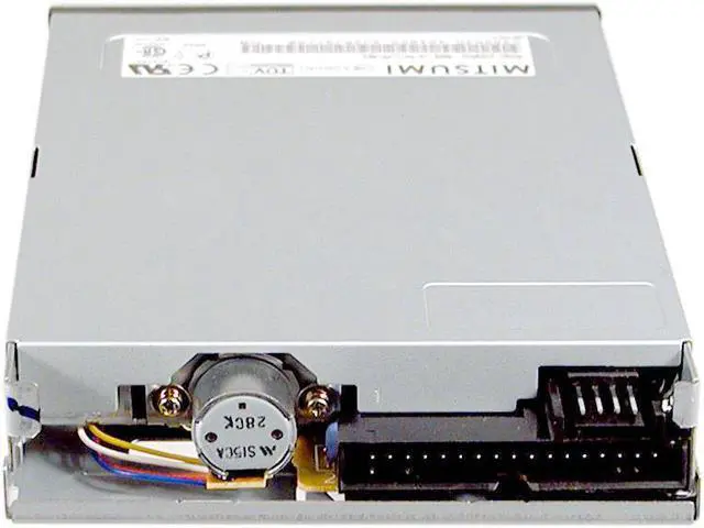 Alt view image 2 of 2 - MITSUMI Black 1.44MB 3.5" Internal Floppy Drive Model D359M3D/D359M3B - OEM